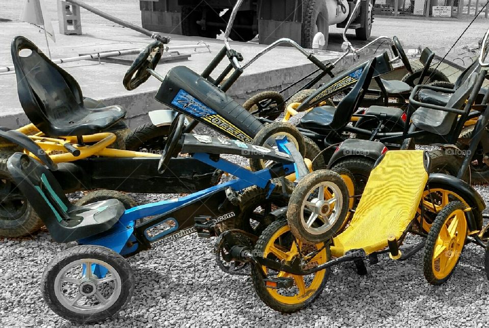 Bikes of all Kinds - Splash of Color