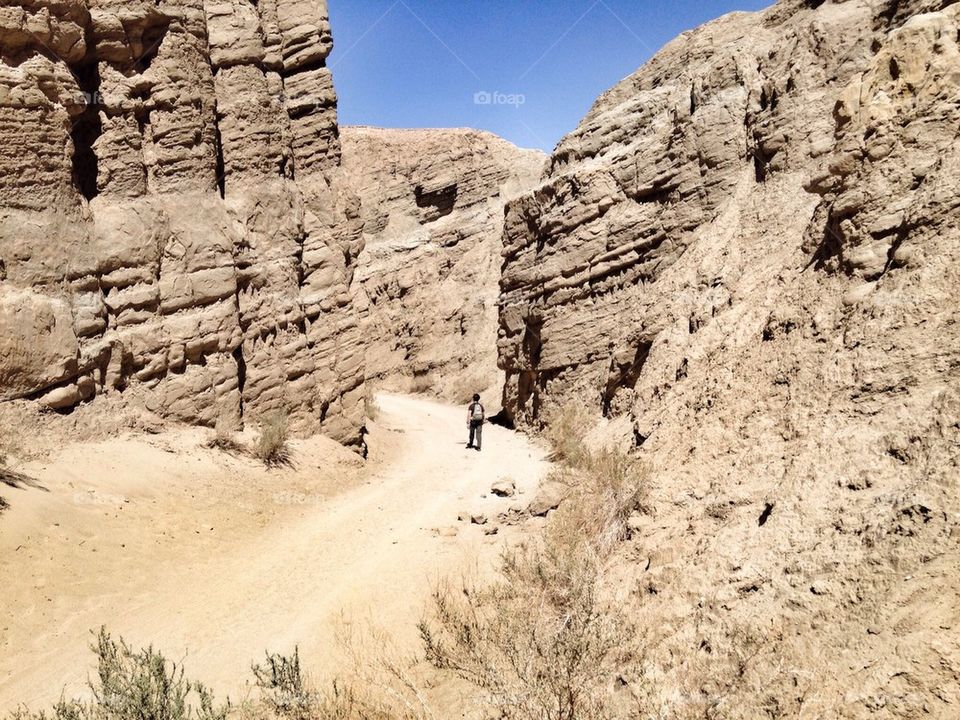 Desert canyon 