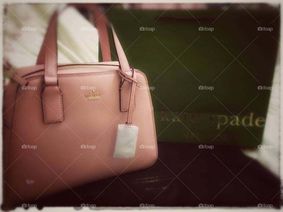 Kate Spade Handbag and its Pink!