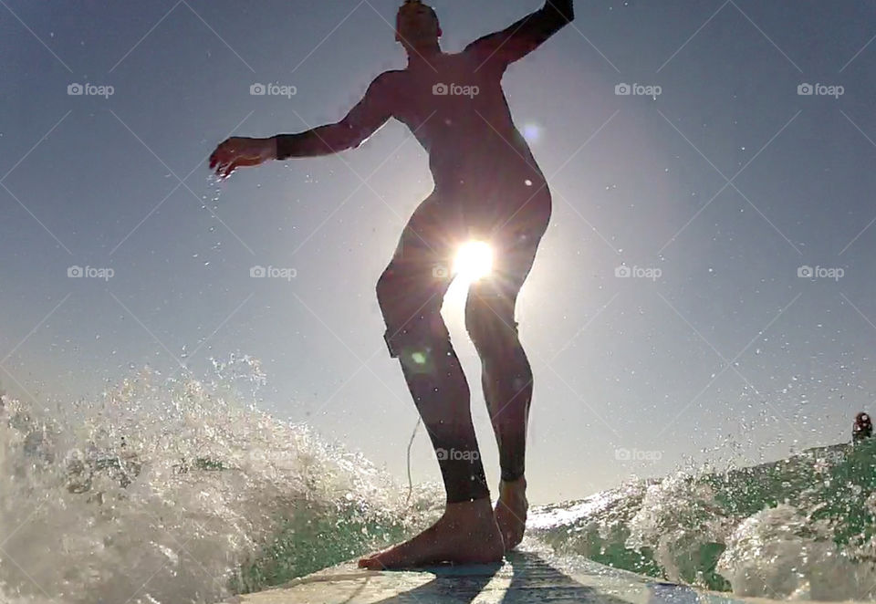 step sea surfing surf by fatboytim