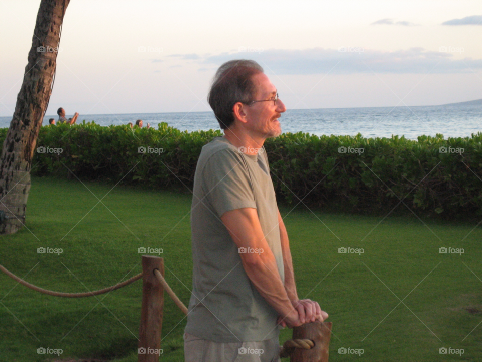 ocean man view guy by melody