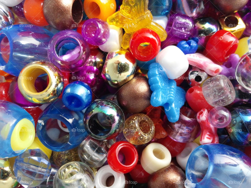 Colorful beads