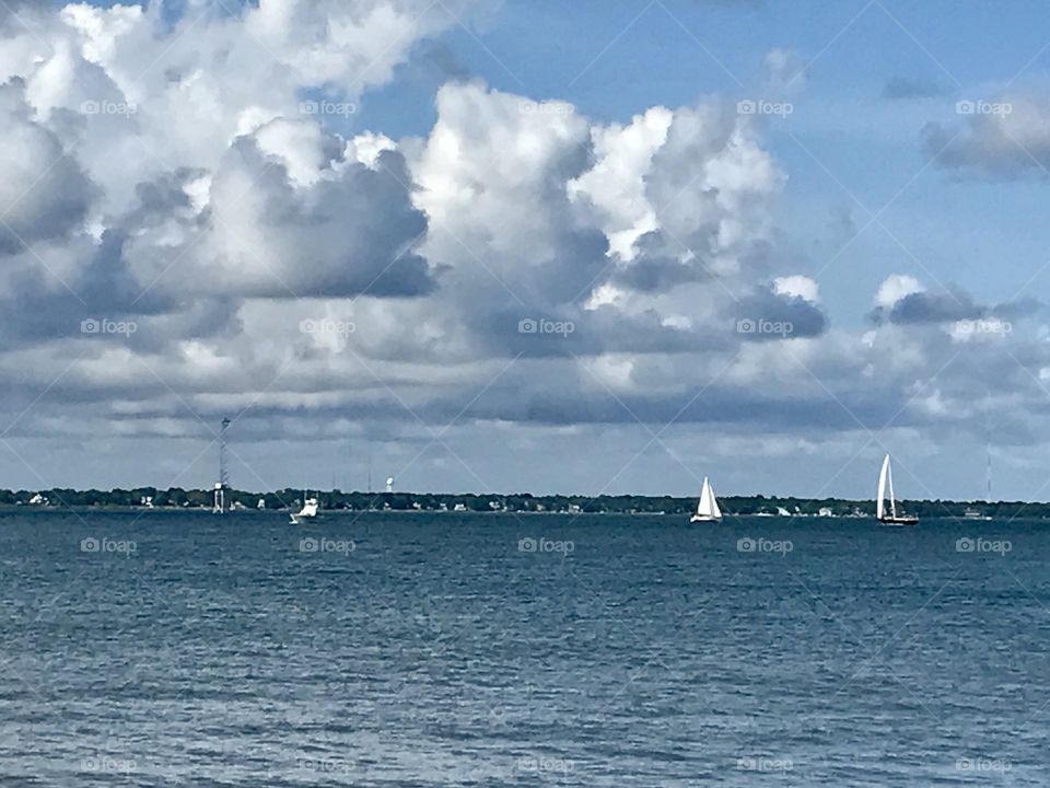 Sails and clouds