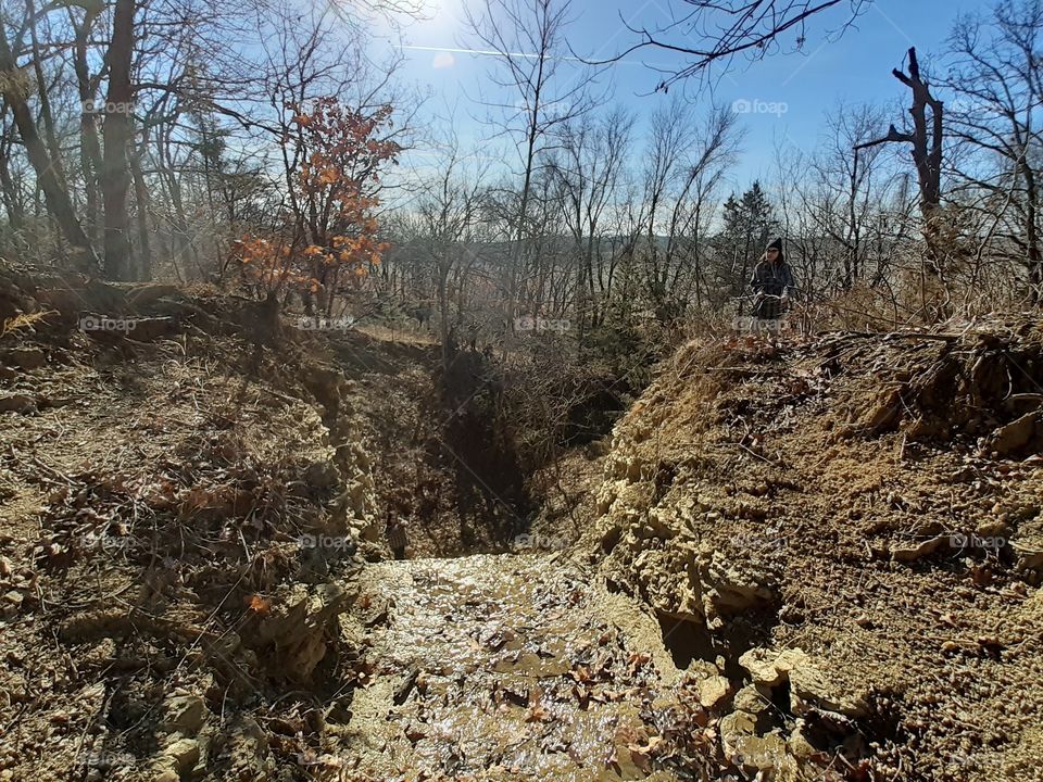 Little Mountain Waterfall Cliff