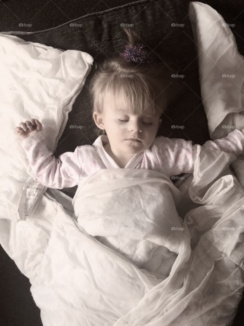Sleeping toddler 