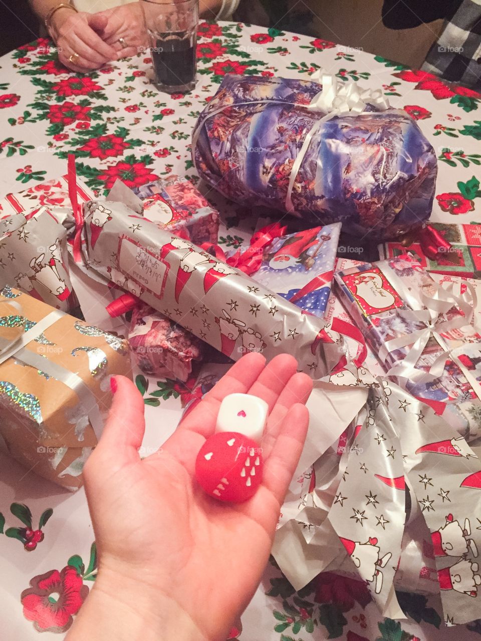 Swedish traditional Christmas present game. Swedish people and other play this together at christmas eve, very popular.