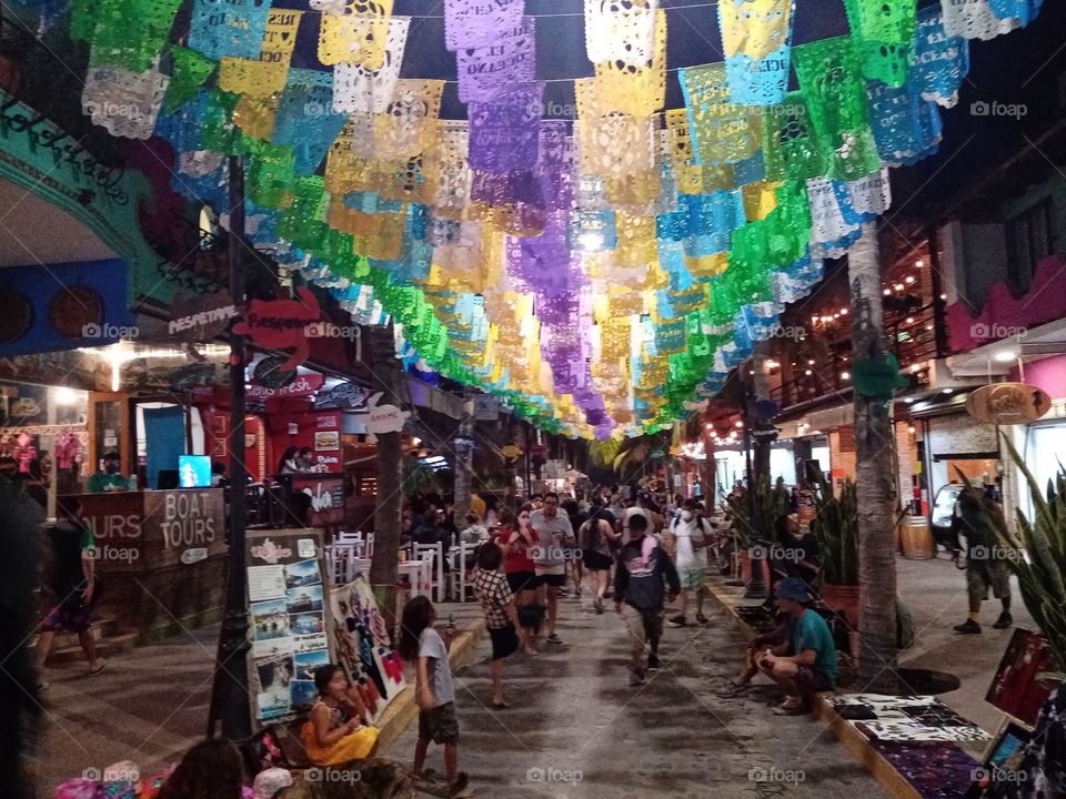 Street in Sayulita, Nayarit