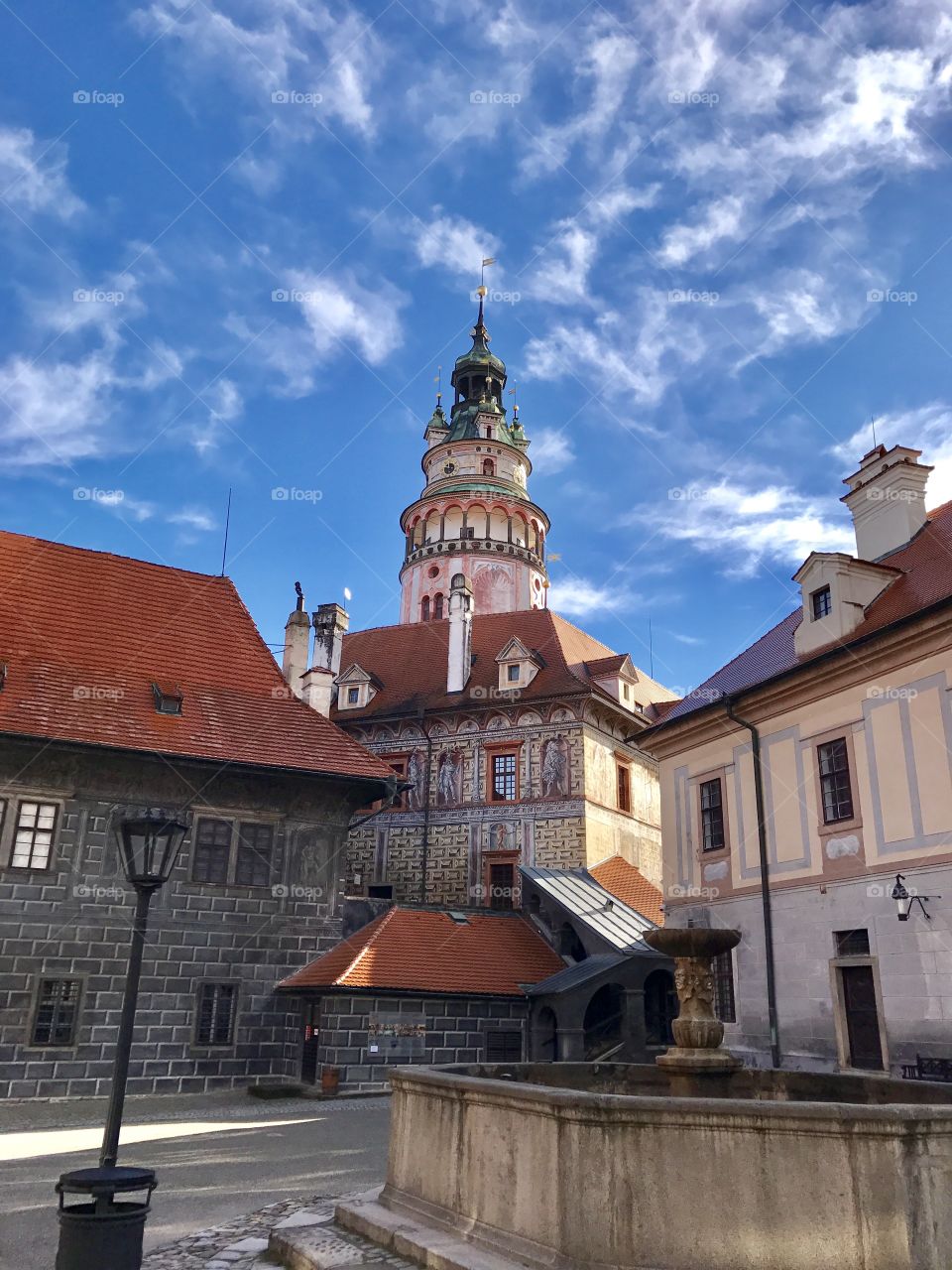 Towers of Cesky Krumlov