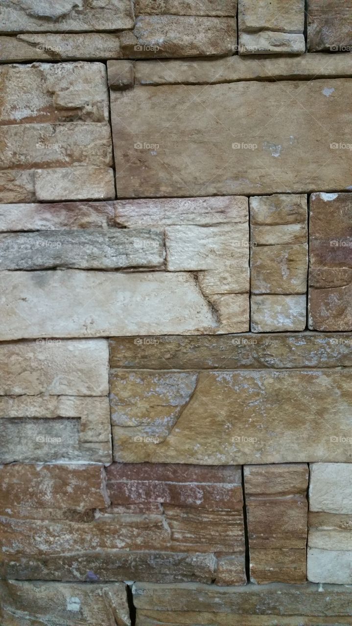 Stone bricks wall