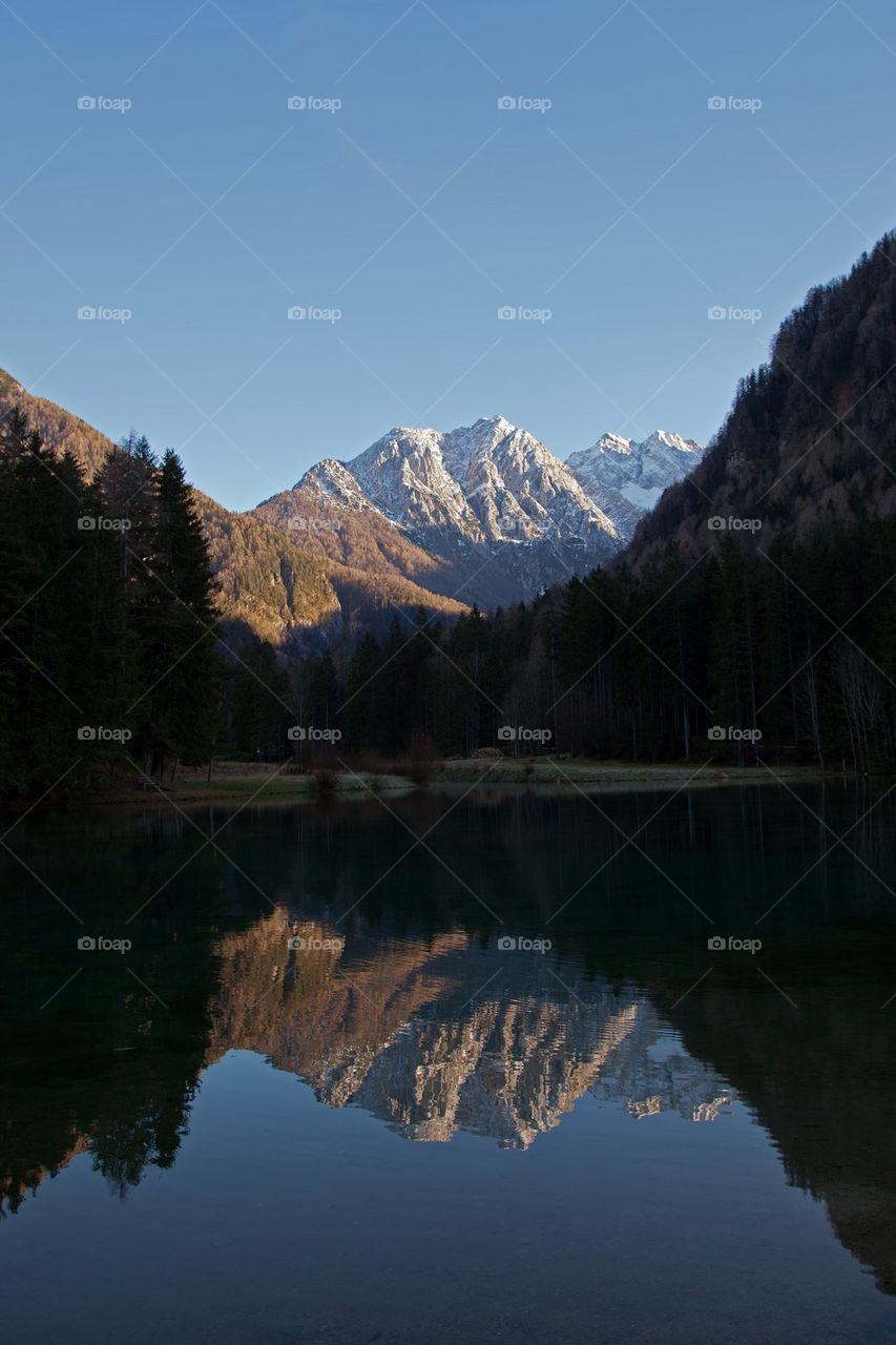 Mountain reflections 