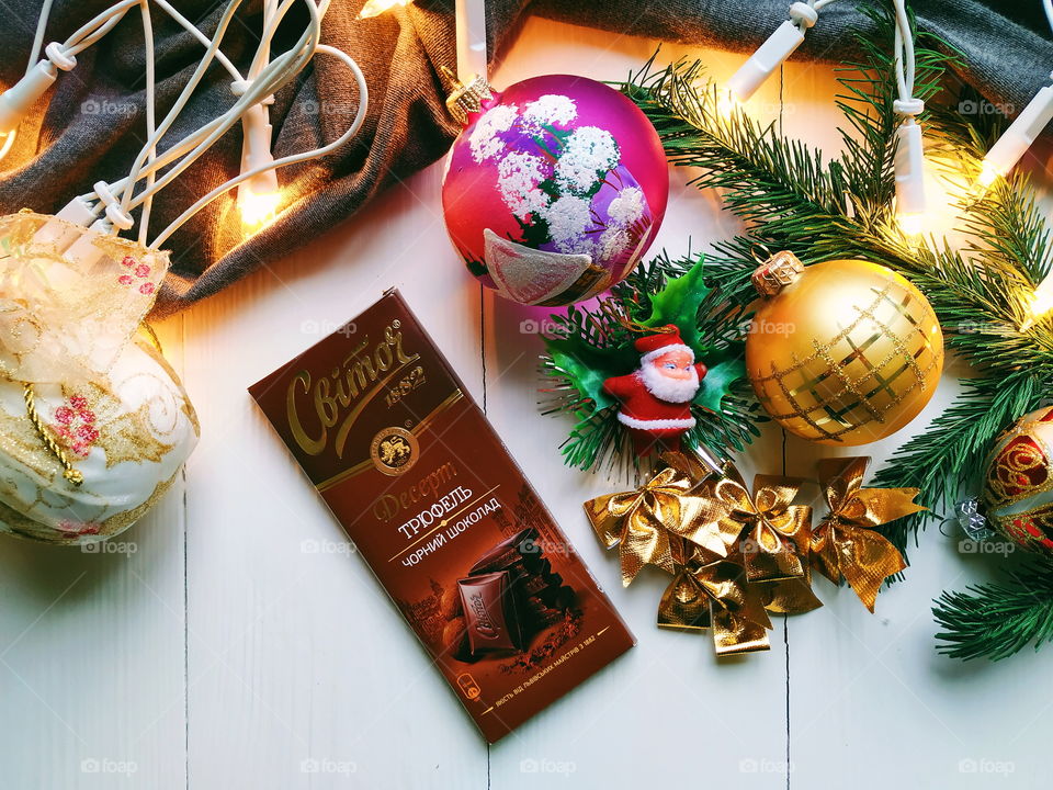 Christmas mood with Lviv chocolate Svitoch