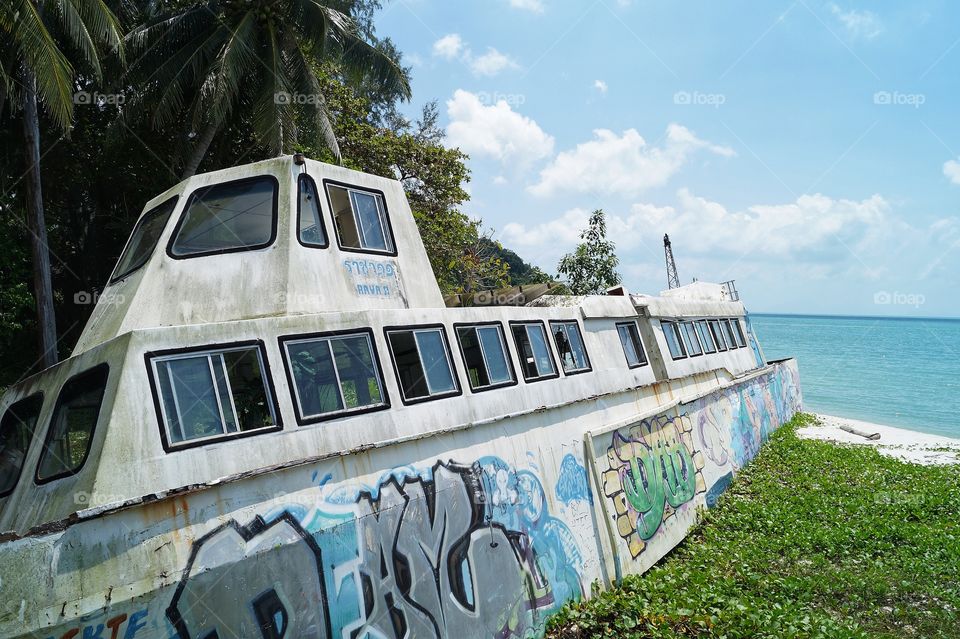 Abandoned boat