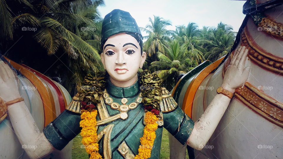 the most beautiful male statue in park