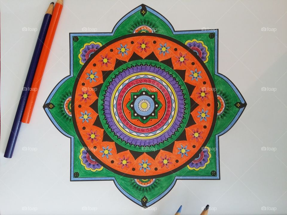 Meditation Coloring