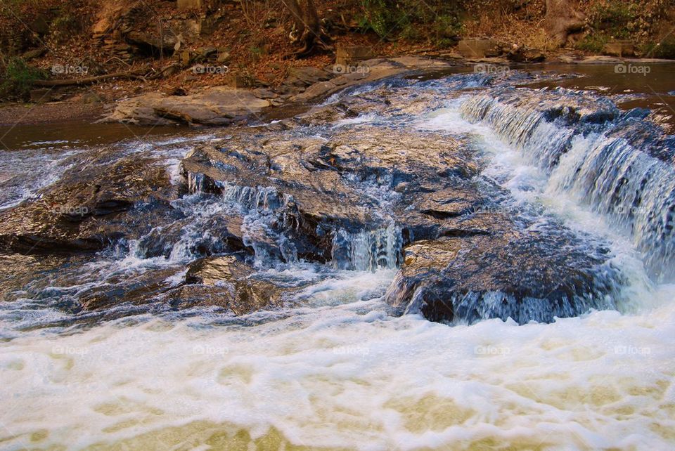 River waterfalls