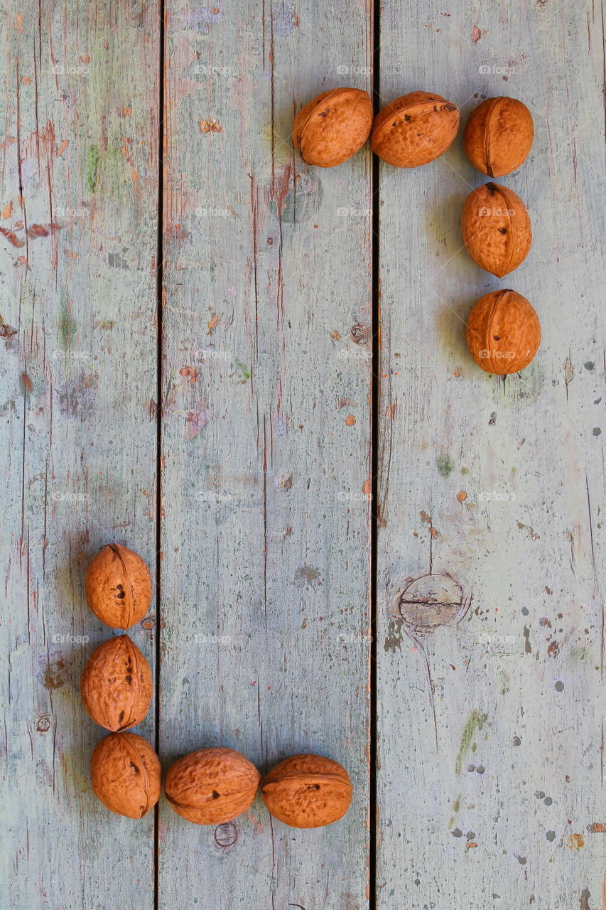 walnut decorations