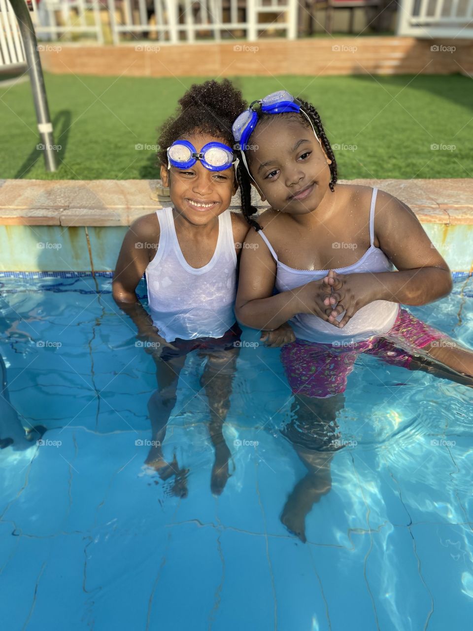 Happy day with family members 