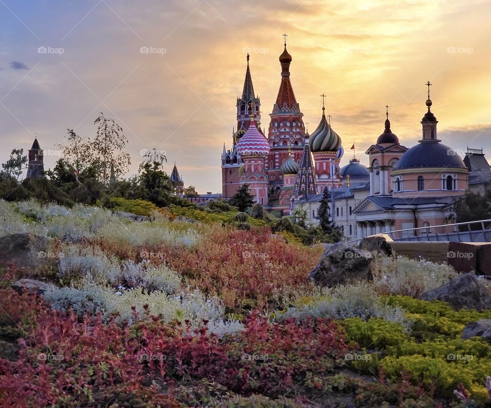 Park Zaryadye in Moscow 