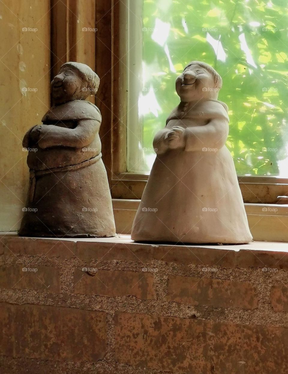 Clay figures