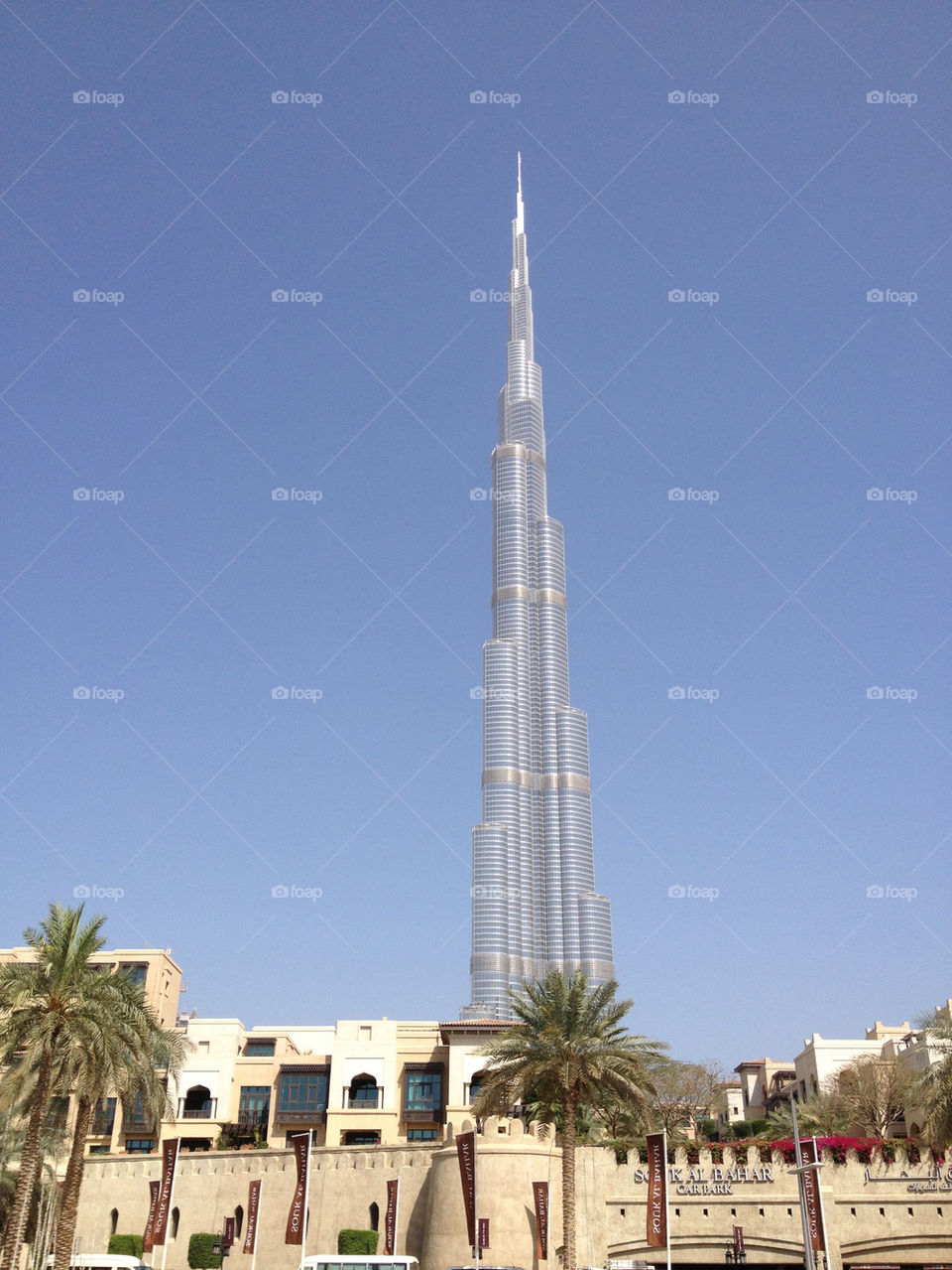 Worlds highest building, Burj Khalifa. On The Top