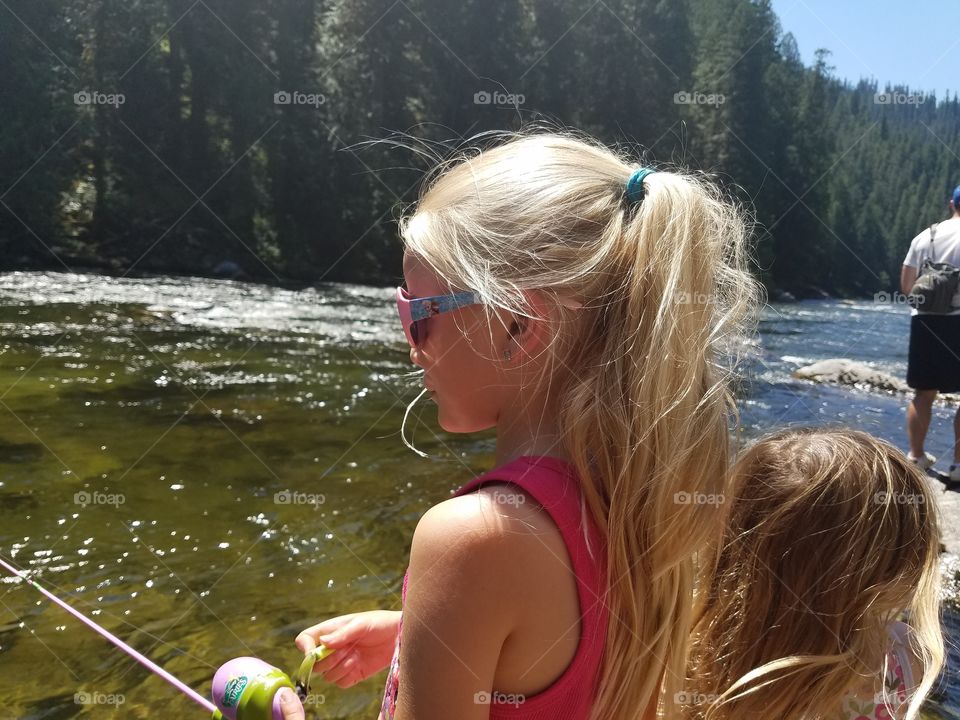 Fishing on the River