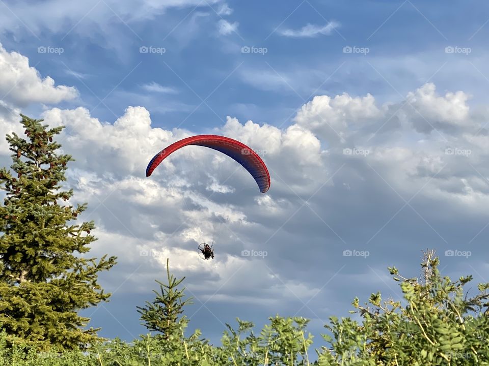 Paragliding 