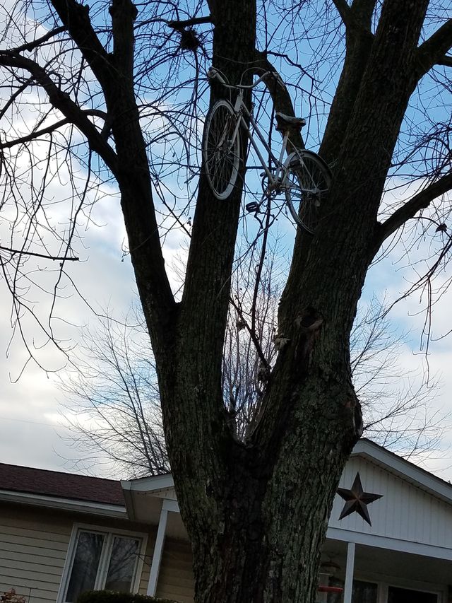 Ghost bike