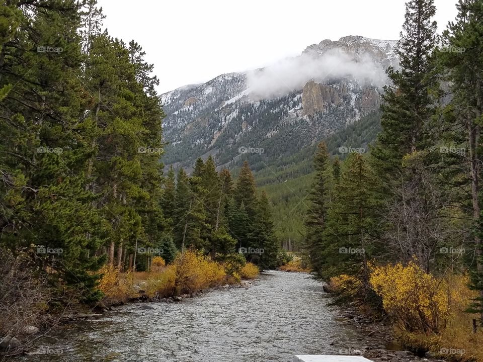 Fall in the Beartooth Mountains, MT