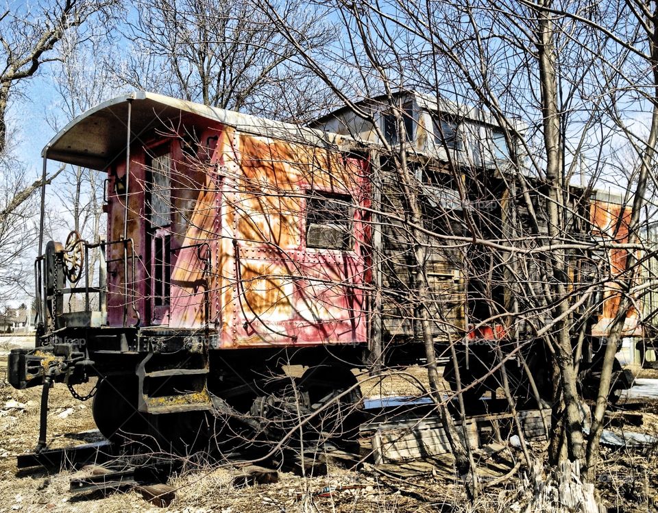 Old rail car 