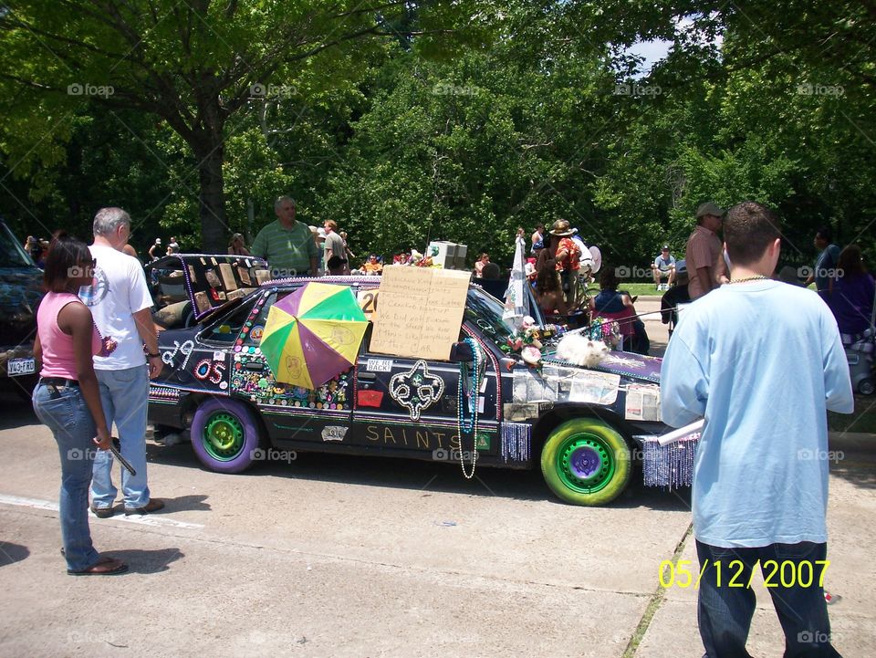 Art Car Parade in Houston, Texas 