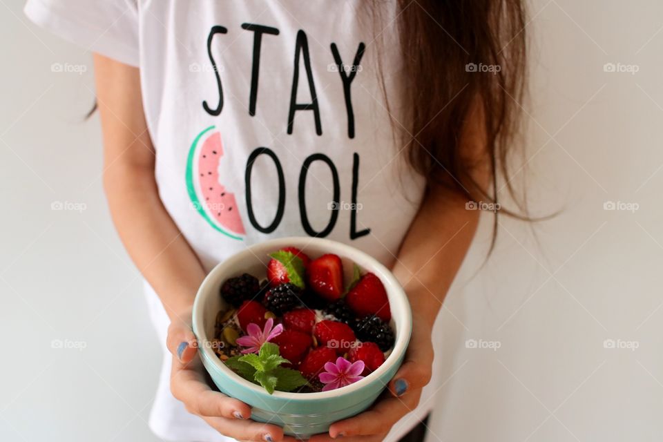 Bowl of fruits 