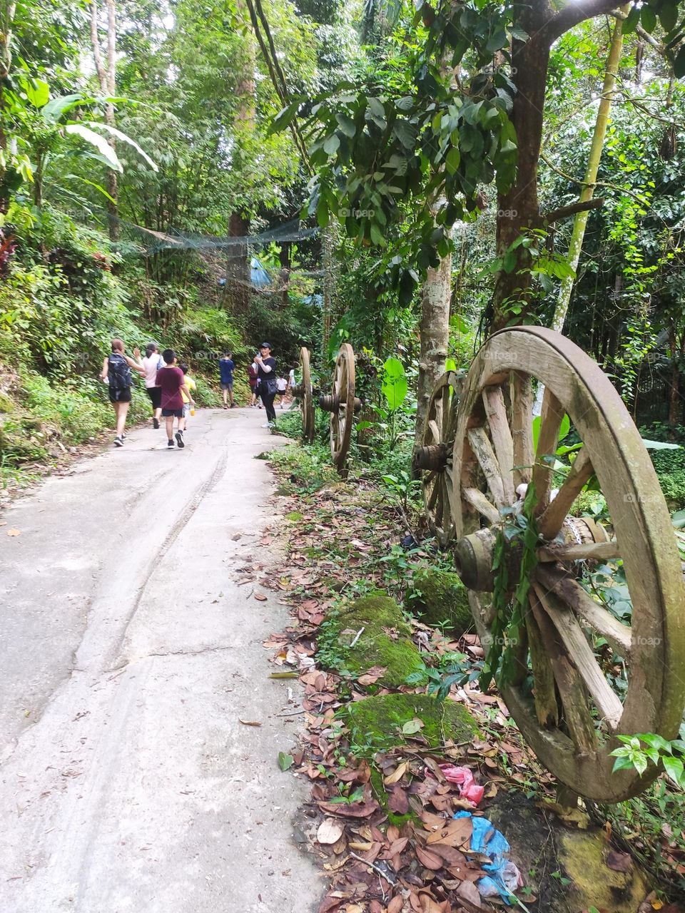 Epidemik Wagon Wheel Decor