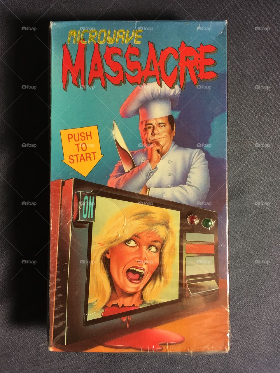 Microwave Massacre Vhs Horror Movie