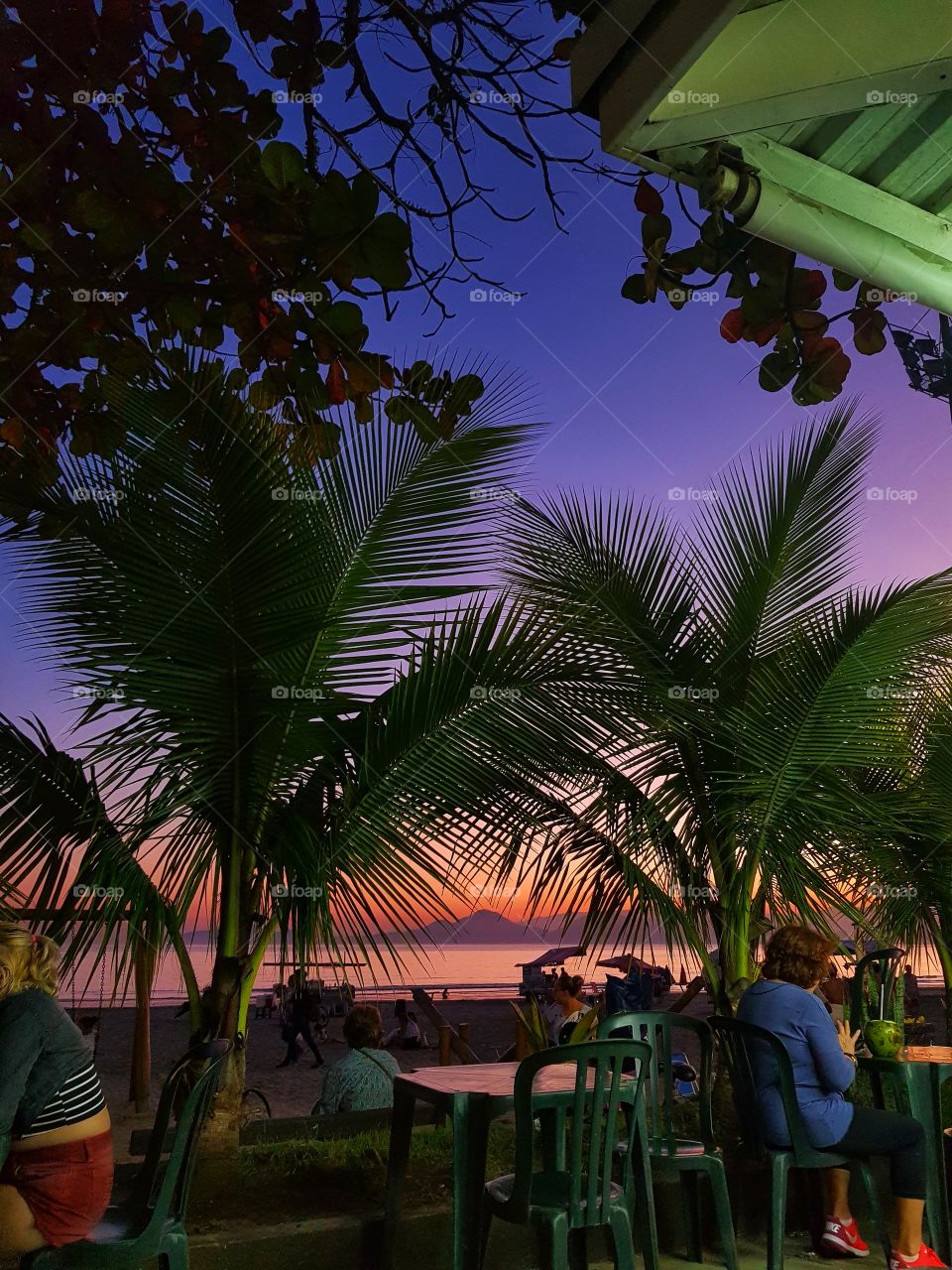 Final de tarde em Santos