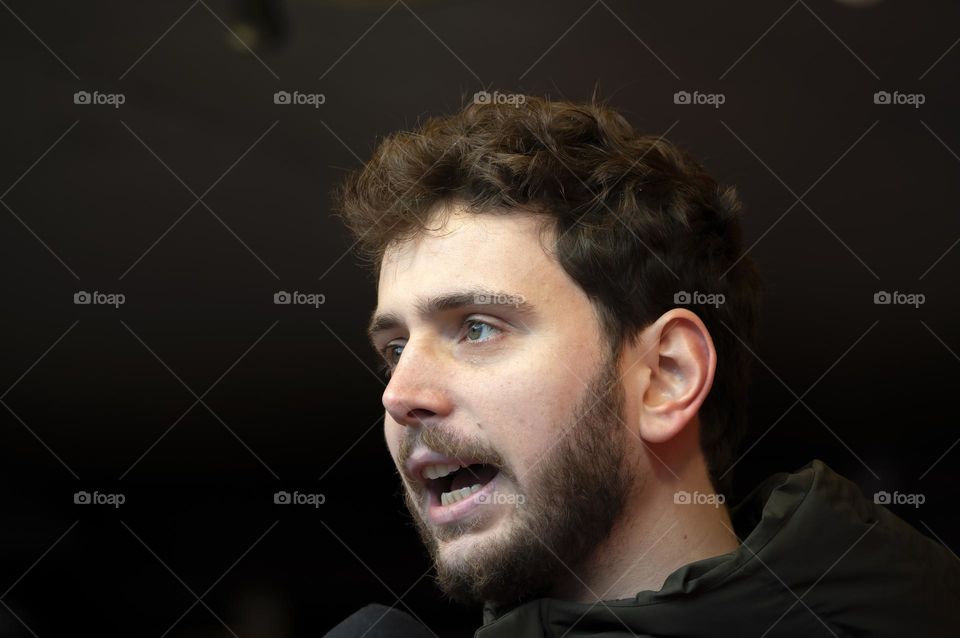 Bas van Weegberg At The International Day Against Racism And Discrimination From The 21 March Comite At Amsterdam The Netherlands 23-3-2024