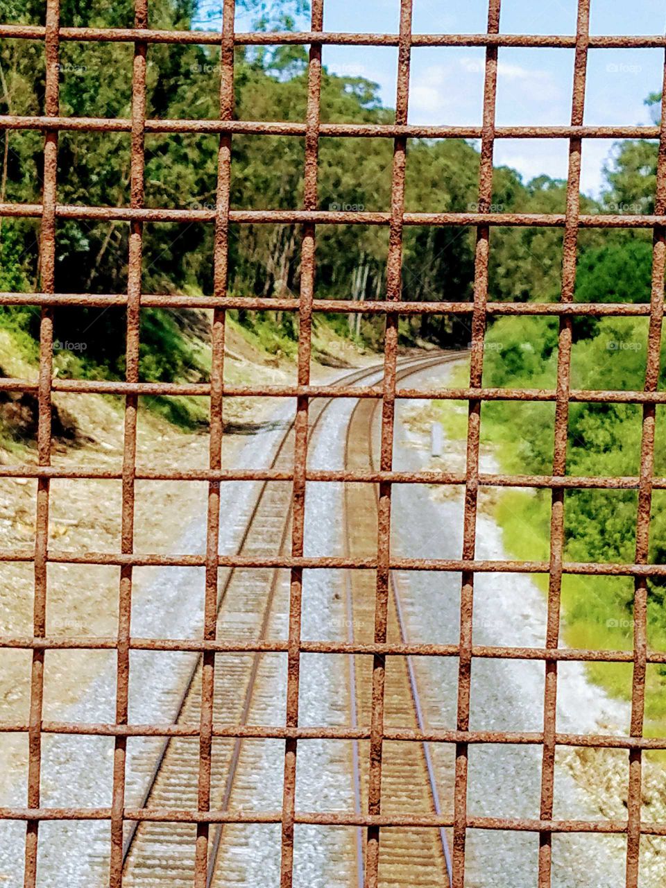 Train Track Fence