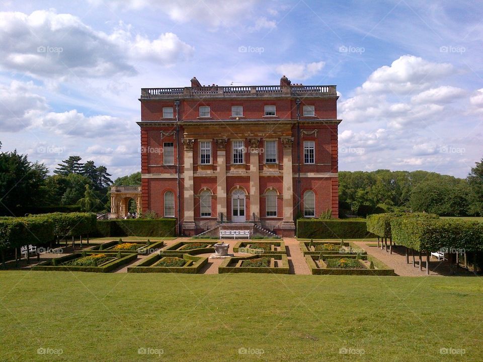 Clandon Park, 18th century Palladian mansion, Surrey, England