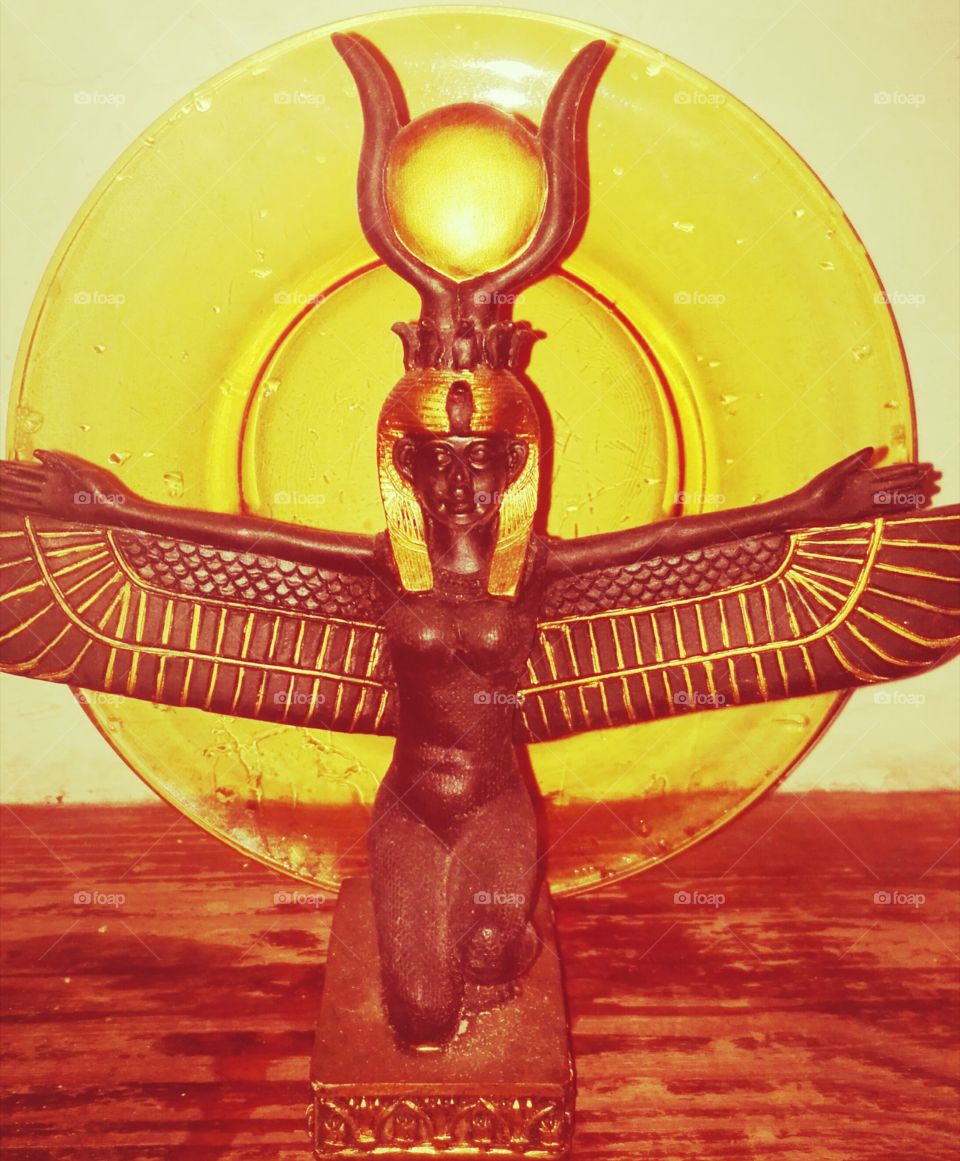 Goddess Isis.