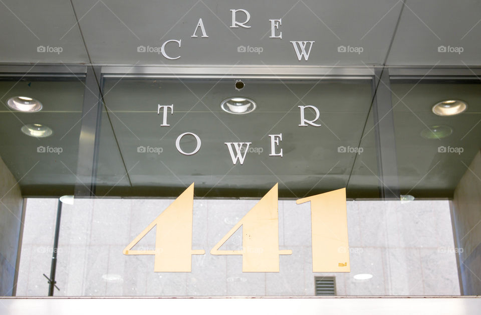 Carew Tower in Cincinnati, Ohio