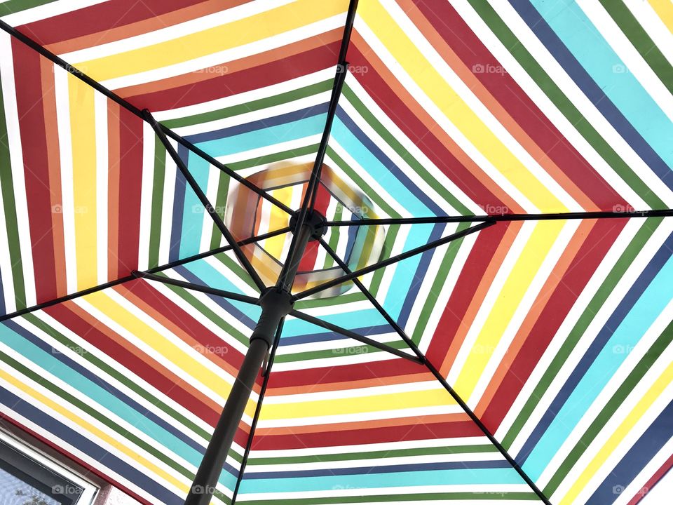 Bright umbrella 