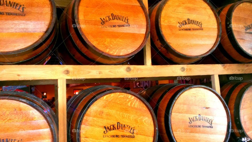 Jack Daniels Whiskey Barrels