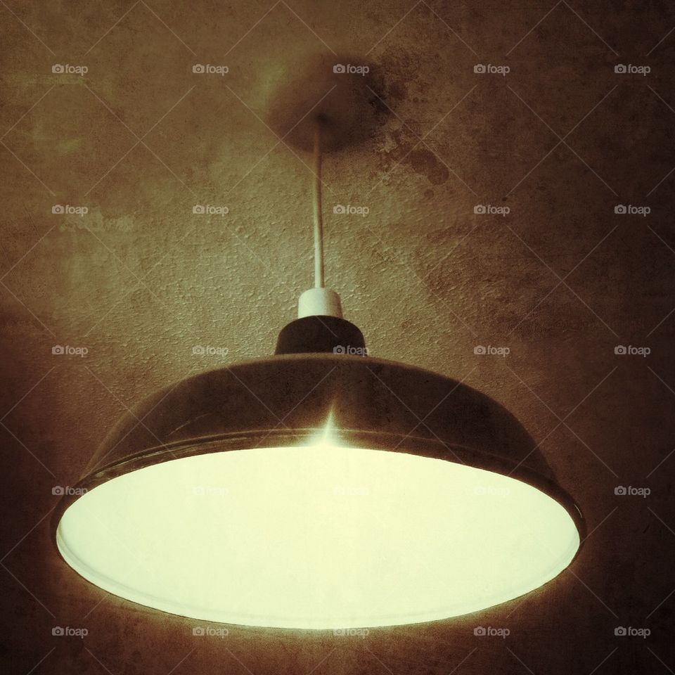 Vintage metal ceiling light
