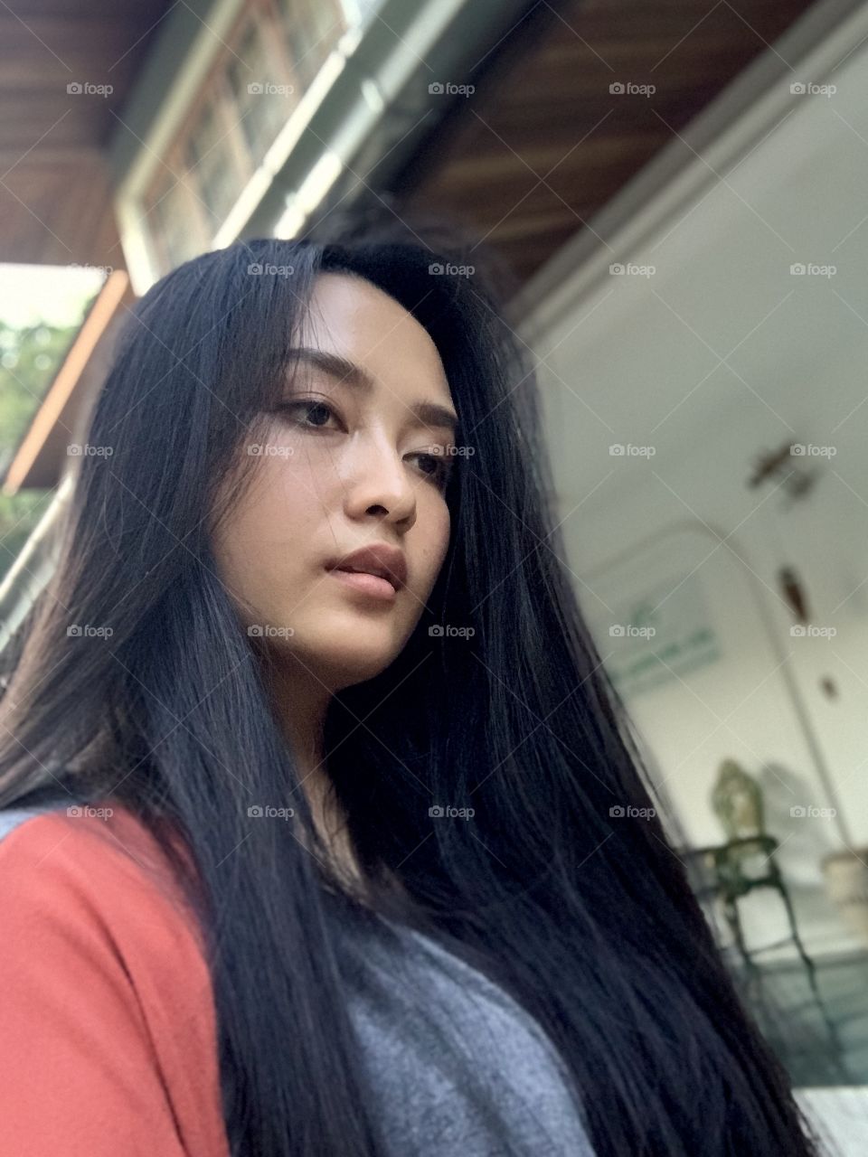 Selfie myself in the evening after busy day