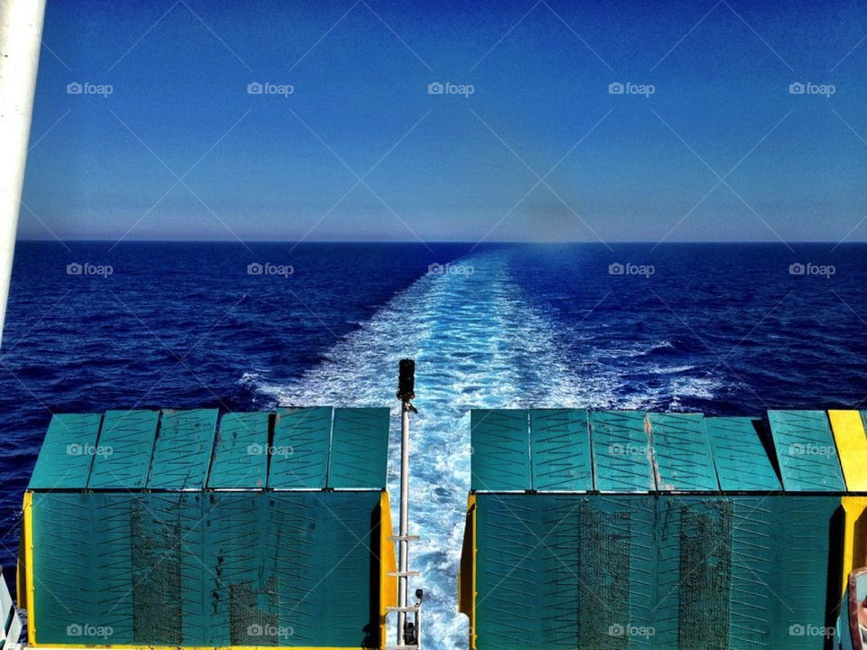 blue sea ship greece - venice by gesvts