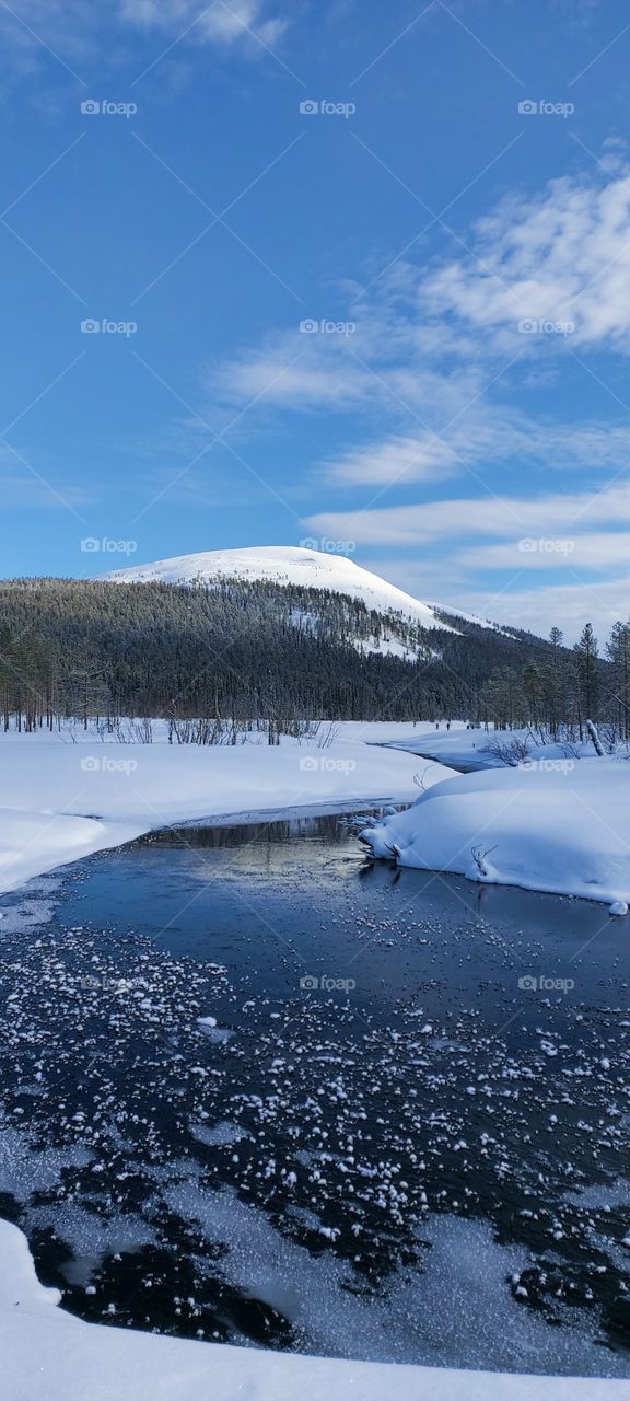 Finnish Lapland around Ylläs at its best in early March