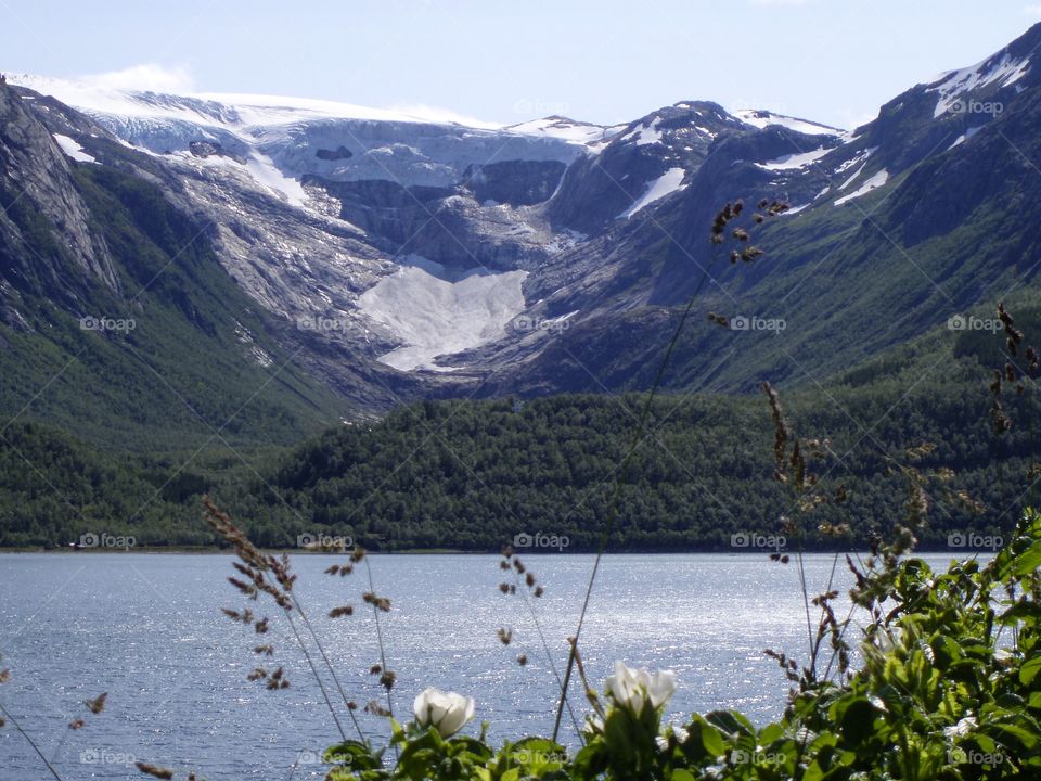 Glacier in Norway