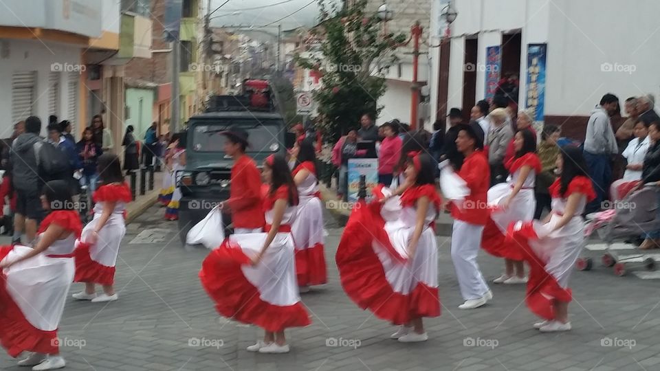 Dancing in the street