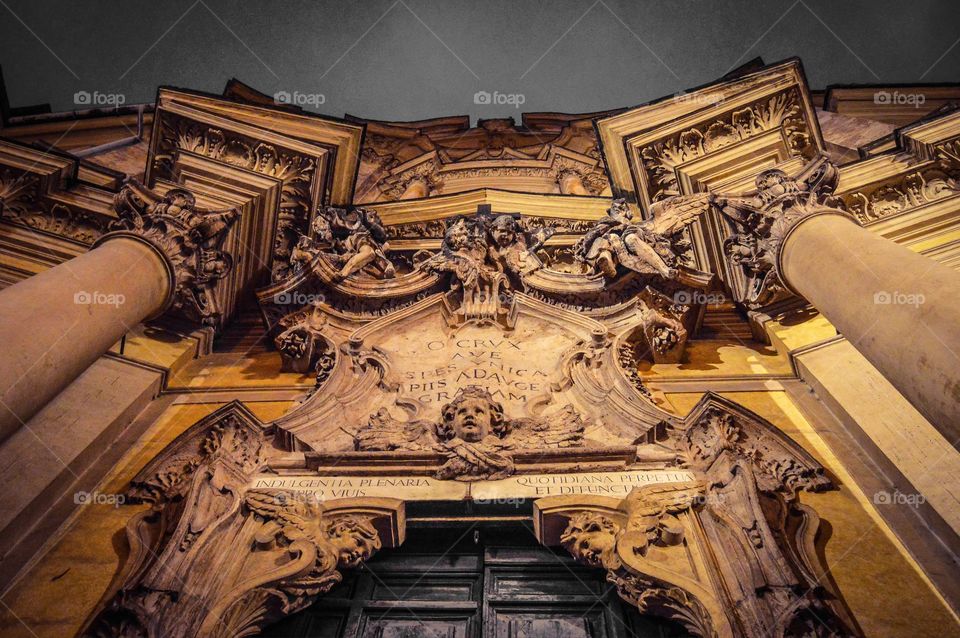 Iglesia de Santa María Magdalena, s. XVII (Roma - Italy)