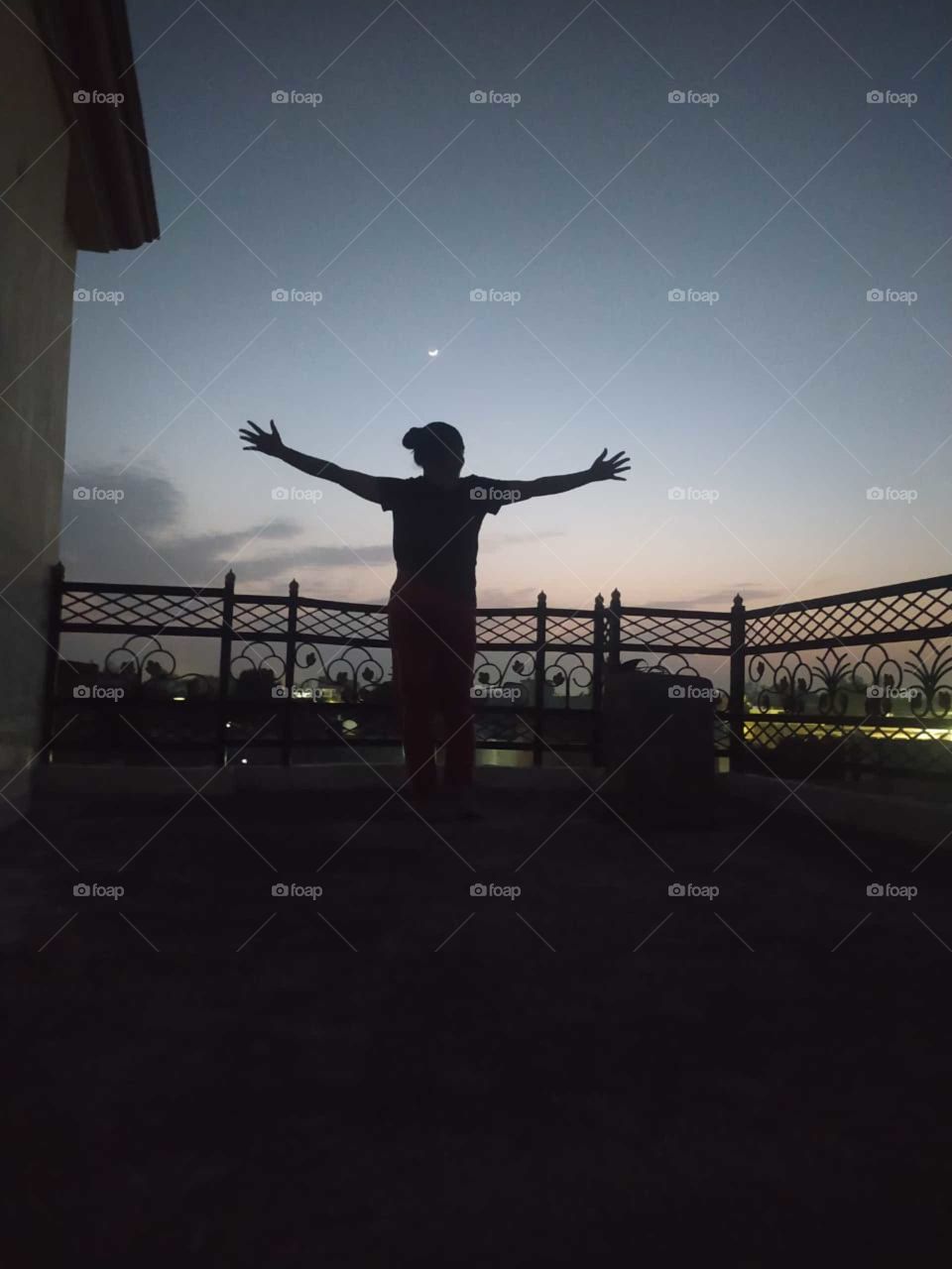 I love the way you are with me like my shadow.