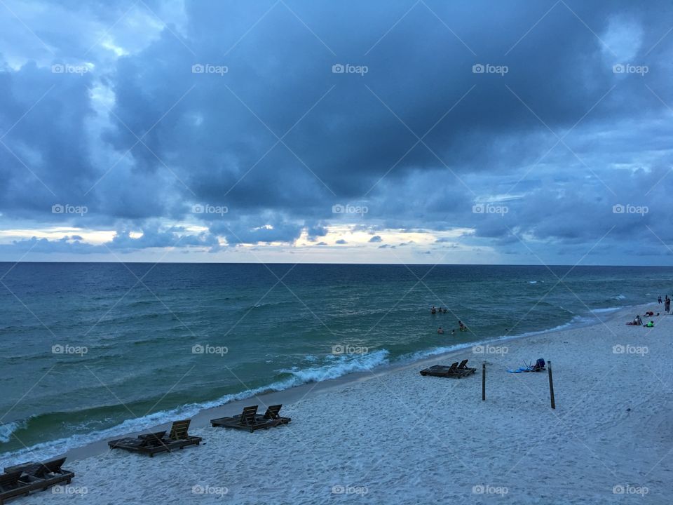 Storm clouds